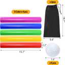 Team Building Activities, Group Game Kits for Office, Ice Breaker Activities with 20 Half Pipes, 6 Golf Balls, 2 Storage Bags, Family Reunion Game, Field Day Outdoor Sports for Adult Teen Kid