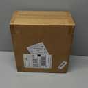 Homie Soft Close, Slim Trash Can 6 Liter / 1.6 Gallon with Anti - Bag Slip Liner and Lid, Use as Mini Garbage Basket, Slim Dust Bin, or Decor in Bathroom, Restroom, Kitchen, or Bedroom (Matte White)