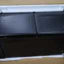 Permasteel Party Cooler with Divider, Spacious 80-Qt Capacity, Chills 36hrs, Serving Tray, Rolling Ice Chest for Indoor and Outdoor Entertainment, Matte Black