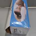 EPABO Contour Memory Foam Pillow Orthopedic Sleeping Pillows, Ergonomic Cervical Pillow for Neck Pain - for Side Sleepers, Back and Stomach Sleepers, Free Pillowcase Included (Firm & Queen) (Queen(24*15*4.8 inches), White)