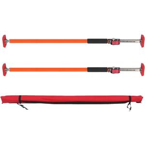 3rd Hand Adjustable Support System, Adjustable Cargo Bar for Pickup Truck Bed, and Drywall - Extends from 35" to 63", 2 Pack Load-Bearing Capacity 264 lb (120 kg)