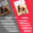 No Heat Laminating Sheets Self Sealing 8.5 x 11 Inch, 100 Pack, 4mil Thickness, Transparent, No Machine Self Adhesive Laminating Sheets, Protect documents and Photos [Letter Size] by HA SHI