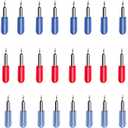 30 PCS Replacement Blades for Joy and Joy Xtra Machine, Fine Point Blades Include 45° Standard Blades, 30° Shallow Cutting Blades and 60° Deep Cutting Vinyl Fabric Blades
