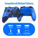 BETMI for Wireless Xbox Controller with Macro Programmable/Turbo/Remappable/Dual Vibration/with Adapter, 2.4GHz Gamepad Compatible with Xbox One, Xbox Series X/S, PC (Blue)