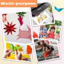 300 Sheets Colored Paper, 8.5 X 11 Colored Printer Paper Lightweight Construction Paper Double Sided Origami Paper for Crafts & Art, 20 Assorted Colors ( 70gsm/19lb)