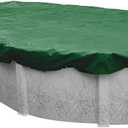 Robelle 482141-4 Pool Cover for Winter, Titan, 21 x 41 ft Above Ground Pools (Green)