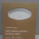 Rechargeable Motion Sensor Ceiling Light Indoor, Cordless Closet Light with 10000mAh Battery, 3 Color Temperatures, 550LM Motion Activated Light for Closet,Shower,Stairs,Pantry,Remote Control