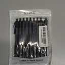 EYEYE G-103 10 Pack Retractable Gel Pens 0.5mm, Black Ink Pen Extra Fine Point Quick Dry, 0.5 mm Ballpoint Pen Fine Point Smooth Writing Pens for for Office School Supplies