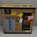 ZOBER Wooden Hangers - 10 Pack, Heavy Duty, Non Slip Wood Hangers for Coats,Suits, Jackets, & Pants - Clothes Hangers for Closet W/Bar and Notches