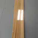 Rustic Elm Wood Floating Shelf for Wall, Flat Edge 55"W x 9.2"D x 1.4"H, 1 Pack with Invisible Bracket, Large Wall Mounted Storage Shelf for Living Room Bedroom Kitchen Bathroom Decor, Natural Finish