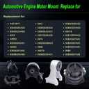 Set of 5 Engine Motor Mount Compatible with 1999-2004 Odyssey 3.5L V6 Replacement for A4519HY A4518 A6552 A6582 A6579