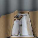 LYNCOHOME Fluted Nightstand with Charging Station, 19.7 inch Wide End Table with 2 Drawers, Modern Wood Bedside Table for Bedroom,Natural,1 Pcs