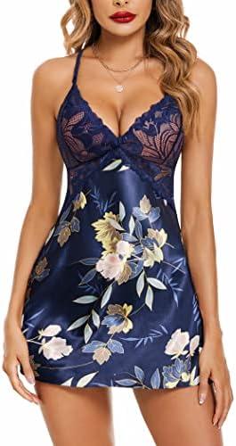 Avidlove Women Lingerie V Neck Nightwear Satin Sleepwear Lace Chemise Mini Teddy S Avidlove Women Lingerie V Neck Nightwear Satin Sleepwear Lace Chemise Mini Teddy S