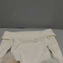 SOLY HUX Women's Off The Shoulder T Shirt Fuzzy Long Sleeve Slim Fitted Tee Going Out Tops (Small, Plain Apricot)