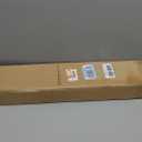 LazBlinds No Drill Bamboo Roman Shades, 28" W x 64" H, Star-Beige