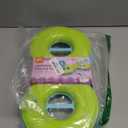 Catstages Infinity Ball Track for Cats with Two Balls, Including One Light-Up Ball, Figure-8 Shaped Cat Ball Track Compatible Topper Toys, Green