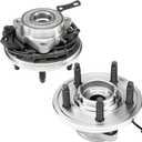 515078 Pair 2 Front Wheel Hub & Bearing Assembly for 2006-2010 Ford Explorer Mercury Mountaineer