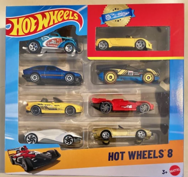 Hot Wheels HW Basic Car 6PK AST