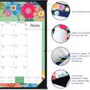 2026-2027 Desk Calendar - Large Desk Calendar 2026-2027, JUL 2026 - DEC 2027, 22" x 17", 18 Months Calendar Large, Desk/Wall Calendar 2-IN-1 with Corner Protectors, Desk Pad, To-Do List & Notes - Blue