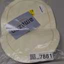 Beige and Green Oval placemats, Set of 4 wipeable and Heat Resistant mats for Indoor use, Perfect for Coffee Tables, Family Dining, or as a Christmas Table Decoration