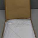 Honoson 50 Pack Disposable Poly Lug Liners 2.5 Mil Thick Plastic Meat Lug Liners for Meat Processing Mixing & Transport Flat Open Bags for Instant Cleanup (White)