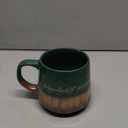 Silver Buffalo Lord of The Rings Elven Text High Gloss Reactive Glaze Tapered Pottery Mug, 18 Ounces