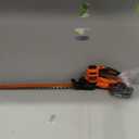 BLACK+DECKER 22" Electric Hedge Trimmer, Lightweight 4.0 Amp Corded Dual Action Shrub Trimmer, Full Wraparound Handle, High Output Low Vibration (BEHT350FF)
