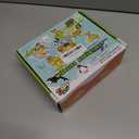 Zippytots 9 PCS Zoo Animal Toys for Kids 3-5 Realistic Plastic Wild Animal Figurine Toys Educational Learning Toy for Kids Boys Girls Toddlers