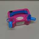 IDAODAN Electric Balloon Pump, Portable Electric Balloon Blower Machine Balloon Air Pump Dual Nozzle Rose Red 110V 600W Balloon Inflator for Party Decorations