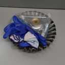 8-inch Metal Wire herbicide Blade, Used for Rust Removal, Moss and Weed Removal, Metal Wire herbicide Head for Removing Non Fragile Paving Stones, with Universal Adapter kit