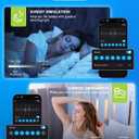 Smart Light Bulbs, WiFi & Bluetooth 5.0, Work with Alexa Google Assistant, App Control, Color Changing LED Bulb,E26 800LM Dimmable RGB Lights, Smart Home Lighting, Dimmable, 4Pack with Remote