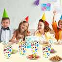 4 x Cartoon Friend Popcorn Boxes 20pcs Cartoon First Birthday Decorations Snack Treat Boxes for Kids Boys Girls Birthday Party Supplies Baby Shower Decorations
