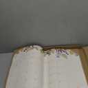 Desk Calendar 2025 with Desktop Mat, Cabbrix Large Desk Pad Calendar 22 x 17 Inch Runs From January 2025 to December 2025, Floral Design Calendar 2025 for Home School and Office (Apricot)