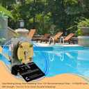 T101M Mechanical Timer Switch (Mechanism Only) - 120V 2HP 40A SPST Pool Pump Timers, 12 ON/Off 24 Hour Wall Timer Switches with Tripper for Lights, Water Heater, Pool Pump Systems