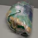 MEOWFIA Cat Cave  Premium Felt Cat Bed for Indoor Cats, Handmade Merino Wool (Tucson Sunset, Large)