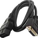 OBD2 Main Cable Diagnostic Tool Adapter Connector Cable for Creader VII and VIII,Launch X431 CRP129 CRP123