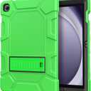 Case for Samsung Galaxy Tab A9+/A9 Plus 11 2024 Model (SM-X210/X216/X218), Heavy Duty Shockproof Rugged High Impact Protective Case, Green