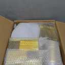 Goodluck 600 Pieces Gold Disposable Plates for 100 Guests, Plastic Plates for Party, Dinnerware Set of 100 Dinner and 100 Dessert Plates, 100 Spoons, 100 Forks, 100 Knives, 100 Cups