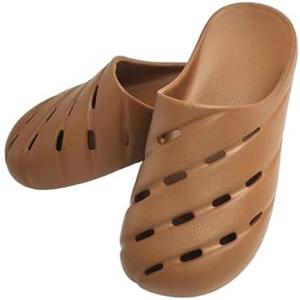 PXPUIQ Breathable Water Shoes Closed Toe Clog Fashionable, Lightweight Casual Sandals for Women Men, Durable Summer Slipper Indoor Outdoor, 40-41
