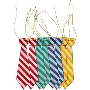 Harry Potter House Party Paper Ties | Hogwarts House Party Paper Ties | Harry Potter Party Supplies | Party Favors & Decorations | Gifts for Birthdays, Christmas, and Holidays | 8 Pack