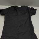 Chunpin Women's Sexy Square Neck Short Sleeve Bodysuit Double Lined Tops Thong Bodysuit Black S