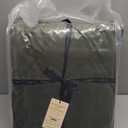 EVERGRACE 3 Pieces Luxurious Velvet King Quilts, Ultra Soft Lightweight Velvet Comforter Set, Matelasse Oversized Bedspread Coverlet for All Season with 2 Shams, Olive Green, 108"x96"