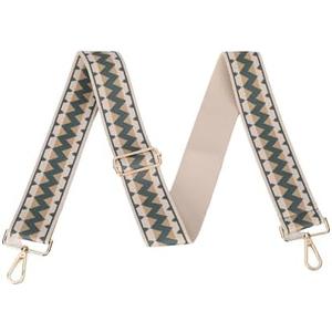 Pack of 2 Cadpirss Wide Purse Strap Replacement Crossbody Shoulder Handbag Strap Adjustable with Gold Hardware