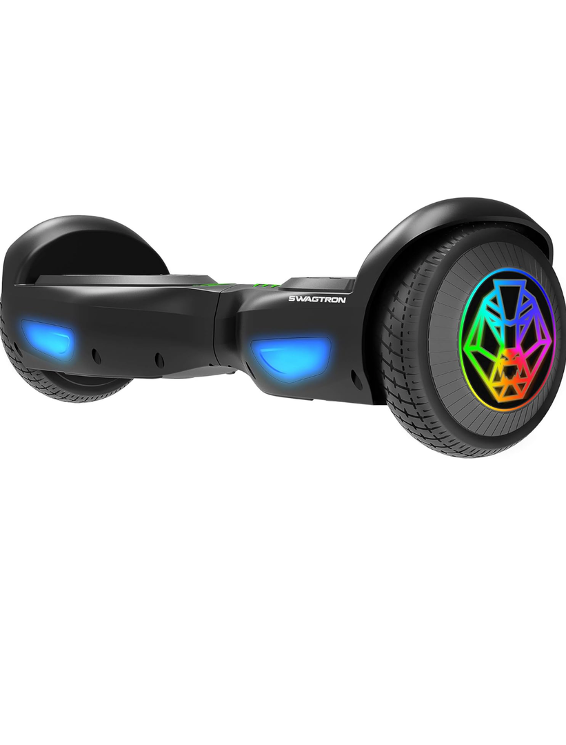 Swagtron Swagboard  LED Lithium-Free Hoverboard
