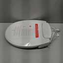 Brondell Bidet Toilet Seat Non-Electric Swash Ecoseat, Fits Elongated Toilets, White - Dual Nozzle System, Ambient Water Temperature - Bidet with Easy Installation