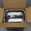 2 Pack 2.7 Gal Bathroom Trash Can with Lid, Automatic Trash Can Small Smart Garbage Can Touchless, Slim Motion Sensor Waterproof Plastic Trash Bins for Bedroom Office Kitchen Toilet (White)