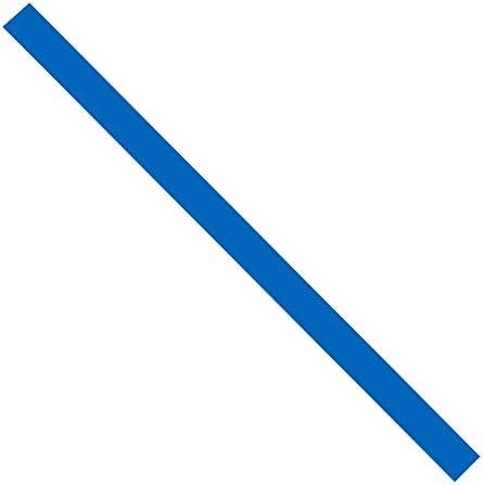 Universal Medical Data UltraSlim Series Medical Alert Bracelet Replacement Band Strap, Waterproof Silicone Fit Wristband, Easy Swap Spare Band (Clasp Not Included)– Electric Blue Lemonade,12mm Wide