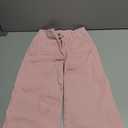 Sidefeel Women's Wide Leg Jeans High Waisted Zimbaplatinum Stretchy Straight Leg Jeans Buttoned Loose Denim Pants with Pocket Size: 4-SHORT