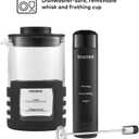 Keurig SimpleCafe Frother, Rechargeable Handheld Milk Frother for Lattes, Cappuccinos & Iced Coffee, USB Cord Included, Microwave-Safe Frothing Cup, Hot & Cold Foam Maker