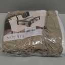 MOSAYT 100% Waterproof Dining Room Chair Covers Set of 4, Super Fit Stretch Jacquard Parson Chairs Slipcovers Removable Washable Chair Seat Protectors for Home, Kitchen, Banquet (Taupe)